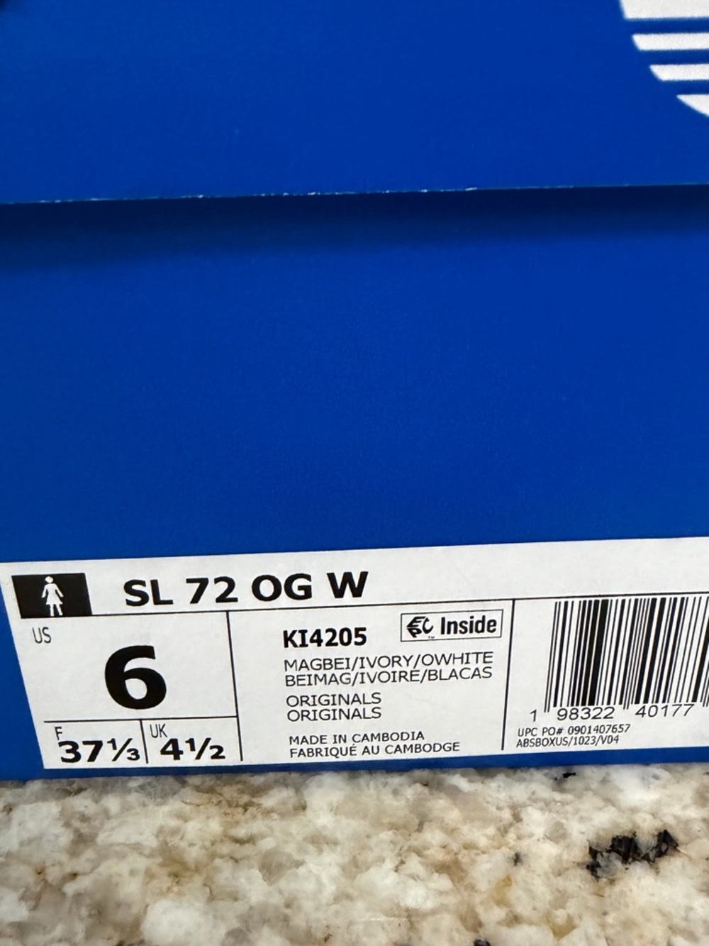 adidas SL 72 OG Leopard / Magic Beige / Ivory / Off White - Picture 7 of 7